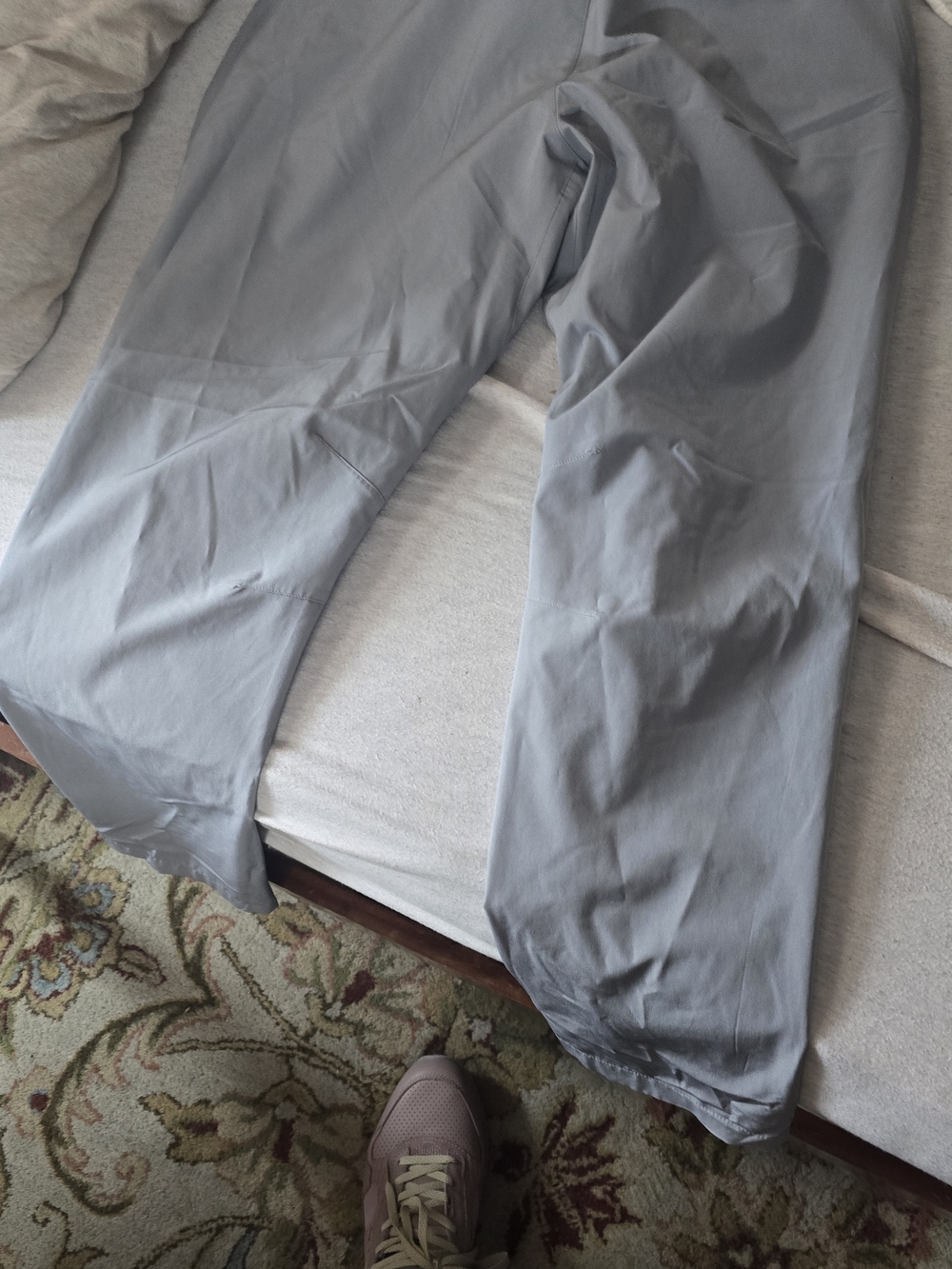 Fabletics Men's Light Gray Chino Pants